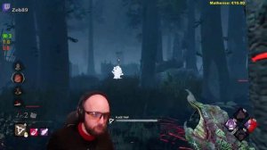 Double p100 & Legacy survivors face bodyblock Hag - Dead by Daylight