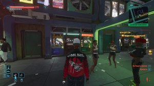 Cyberpunk 2077 - Обкуренные танцы на улице