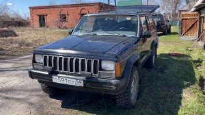 Нашли в гараже редкий трехдверный Jeep Cherokee XJ