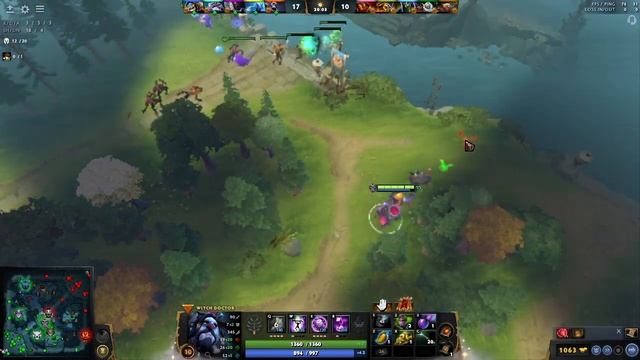 People like to throw games once in a while do they? Dota 2 Witch Doctor game. смотреть онлайн