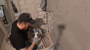 РЕМОНТ В ВАННОЙ КОМНАТЕ/ ПОДГОТОВКА ЧАСТЬ1 #ремонтсанузла