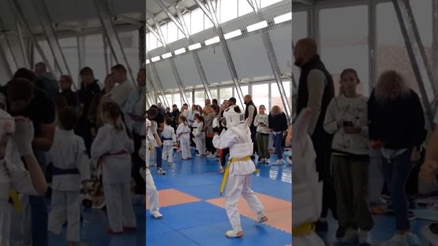 Мощный бой карате #karate #karatekids