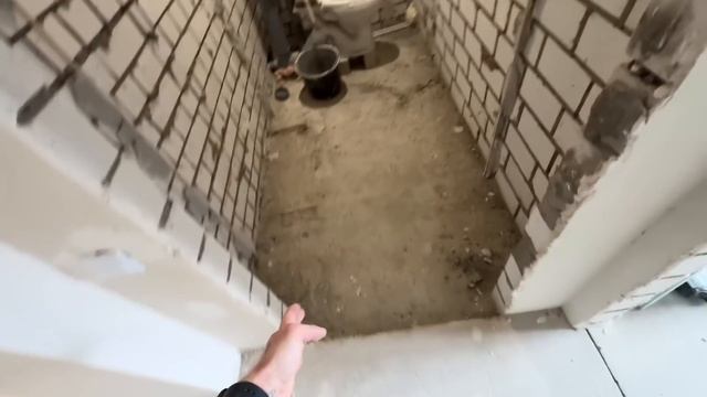 РЕМОНТ РАЗДЕЛЬНОГО САНУЗЛА/ВЫРАВНИВАЮ СТЕНЫ/ДЕЛАЮ ТЕПЛЫЙ ПОЛ #ремонтвванной #ремонтсанузла