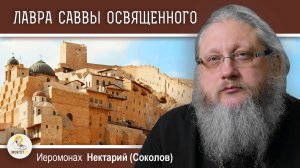 ВЕЛИКАЯ ЛАВРА САВВЫ ОСВЯЩЕННОГО. Иеромонах Нектарий (Соколов)