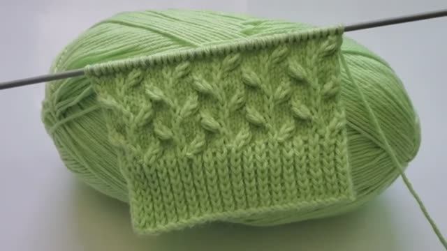 Узоры спицами - Вязание спицами узоры