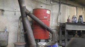 Будни гаража побежало отопление