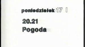program pierwszy zakończenie dnia z 16 stycznia 2005 roku