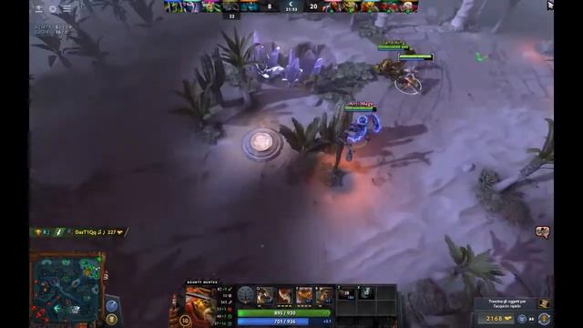 Dota 2 Bounty Hunter 1800 MMR смотреть онлайн