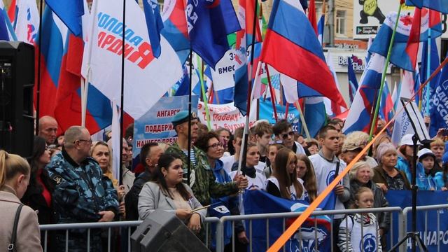 В Иркутске провели митинг в поддержку референдума в ЛДНР, Херсонской и Запорожской областях