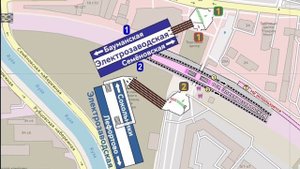 Наземные пересадки мосметро.