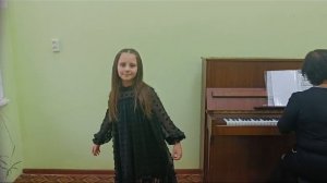Старый добрый клавесин. поет Милана Сокольникова, 7 л.