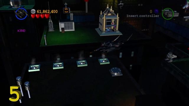 LEGO Batman: The Videogame | BIPLANE BLAST - Minikits & Red Power Brick