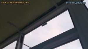 Остекление квартиры с балконом 7-ми метровым в панельной девятиэтажке. Обзор объекта . Live съёмка.