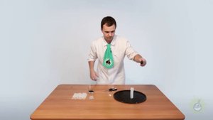 Научное шоу. Летающие чайные пакетики