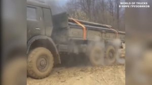 Зимник и экстремальное бездорожье. Эти парни умеют ездить. Профи своего дела.
