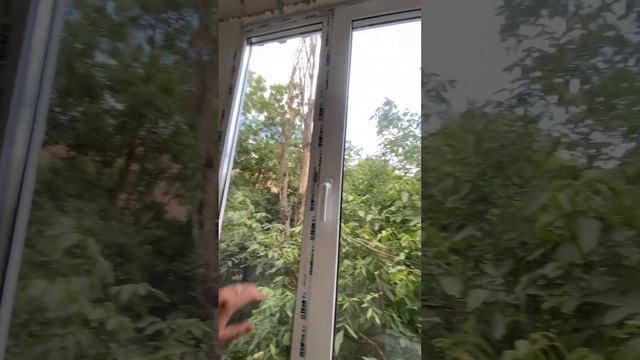 Остекление балкона с эткерными соединителями