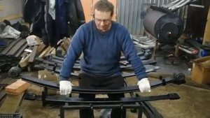 Усиление однолистовой рессоры Мерседес Спринтер, Фольксваген Крафтер