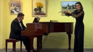 Франц Данци. Концерт для флейты и фортепиано. Исполняют: Анна Глушенкова, Антон Коршаков