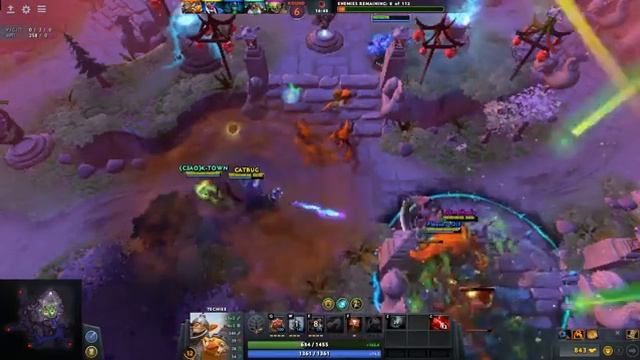 ►Dota Reborn 2►New moon►Techies► Team просто Топ:)