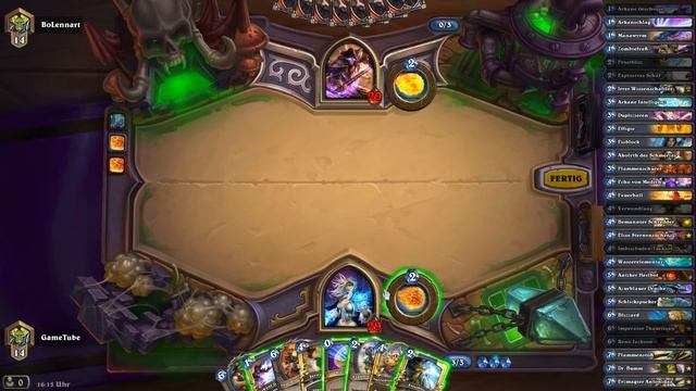Hearthstone GOLDEN MONKEY ECHO MAGE - Let's Play Hearthstone Gameplay Deutsch / German смотреть онлайн
