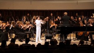 Ж.Б.Арбан — вариации на тему «Венецианский карнавал». Ильяс Невретдинов (труба). Зал «Зарядье».