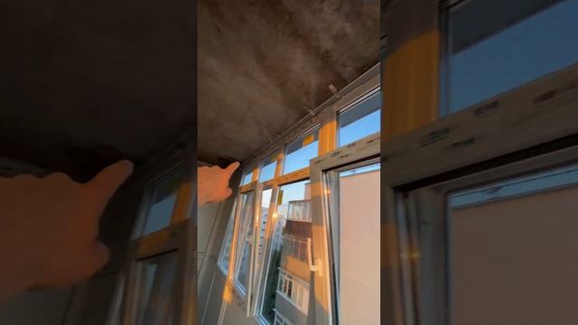 Завалились плита на балконе. Как вышли ситуации? Установка балкона углового в Таганроге. #балкон