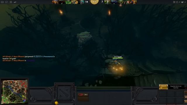 DotA 2 - Easy Roshan + Ancients (Bug) смотреть онлайн