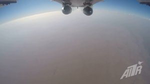 СУ-24. SU-24. Рабочий день двух фронтовых бомбардировщиков. Камера команды A1R на падающей бомбе!