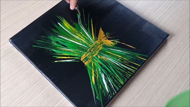 Акриловый рисонок - ЦВЕТЫ! Развивающие видео для детей и родителей!