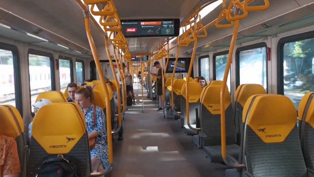 НОВАЯ ЭЛЕКТРИЧКА "ИВОЛГА 4.0"!!! смотреть онлайн