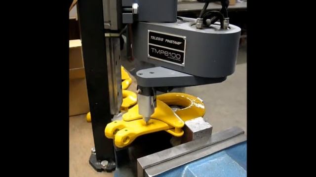 TMP6100 Hook Marking Маркировка клеймение крюков смотреть онлайн