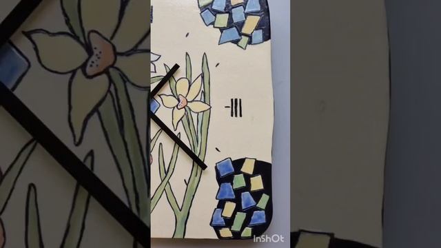 Настенные часы "Витраж"