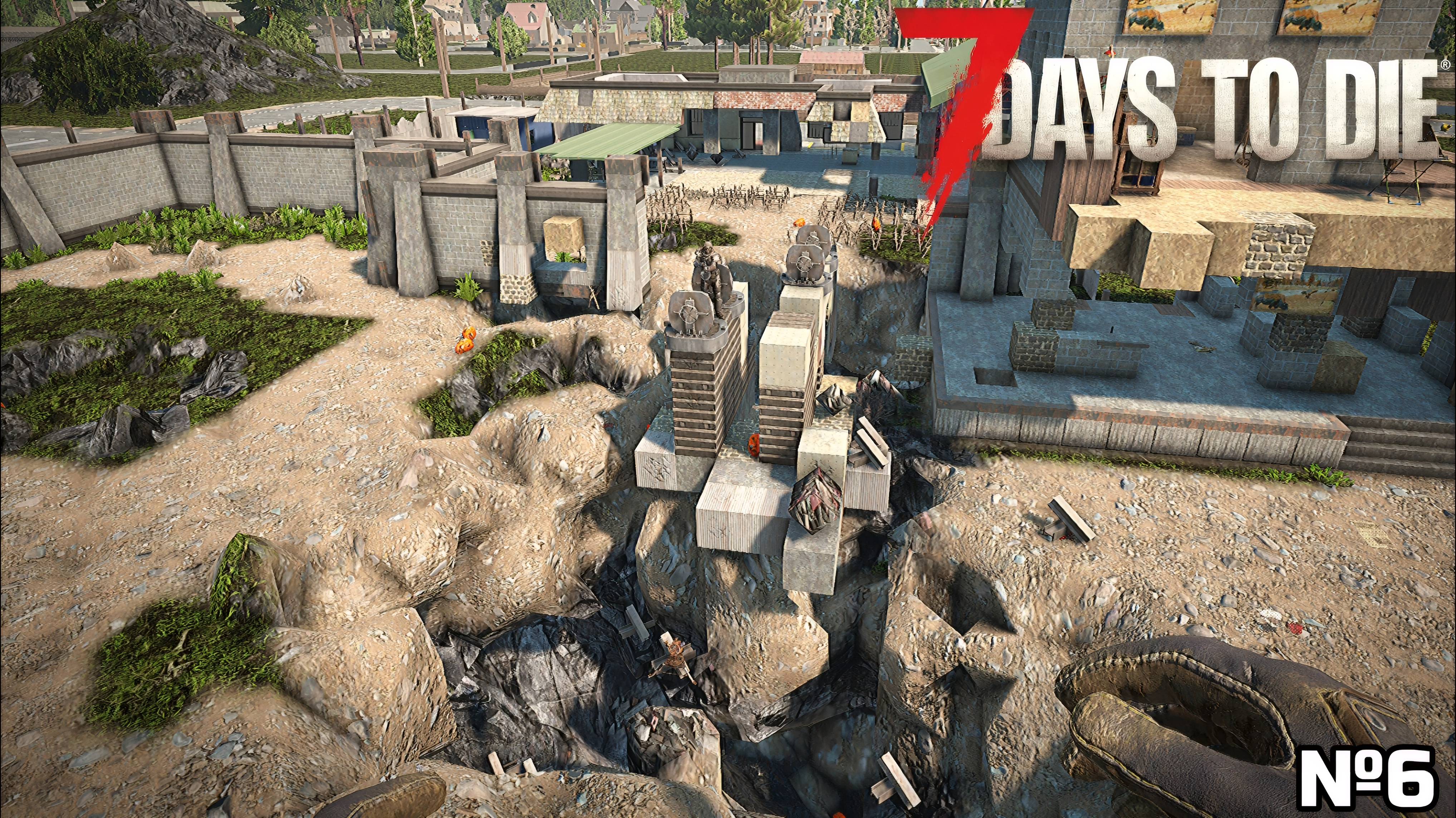 ОБОРОНА БАЗЫ РУХНУЛА!! САМАЯ СЛОЖНАЯ КРОВАВАЯ НОЧЬ - 7 DAYS TO DIE ПРОХОЖДЕНИЕ МОДОВОЙ СБОРКИ #6