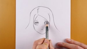 Аниме Рисование Как нарисовать аниме девушку Легкий Рисунок для начинающих