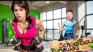ЗАНИМАЮСЬ СПОРТОМ С НОВОЙ СОСЕДКОЙ ЗЛЫХ РОДИТЕЛЕЙ В SCHOOLBOY RUNAWAY В МАЙНКРАФТ
