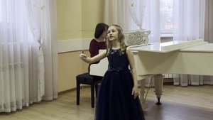 Долженко Полина - «Лесная песня» Э. Григ, Пер. С. Гинзбург