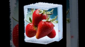 video замороженные ягоды, овощи и фрукты