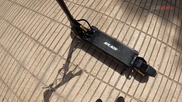 Splach Twin Review. Fast 50km/h Twin 1000W Motor eScooter! смотреть онлайн