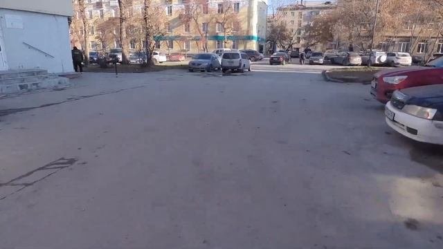Новосибирск с высоты моноколеса, еду по делам на моноколесе.