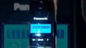 радиотелефон panasonic: ошибка неправ. АкБ