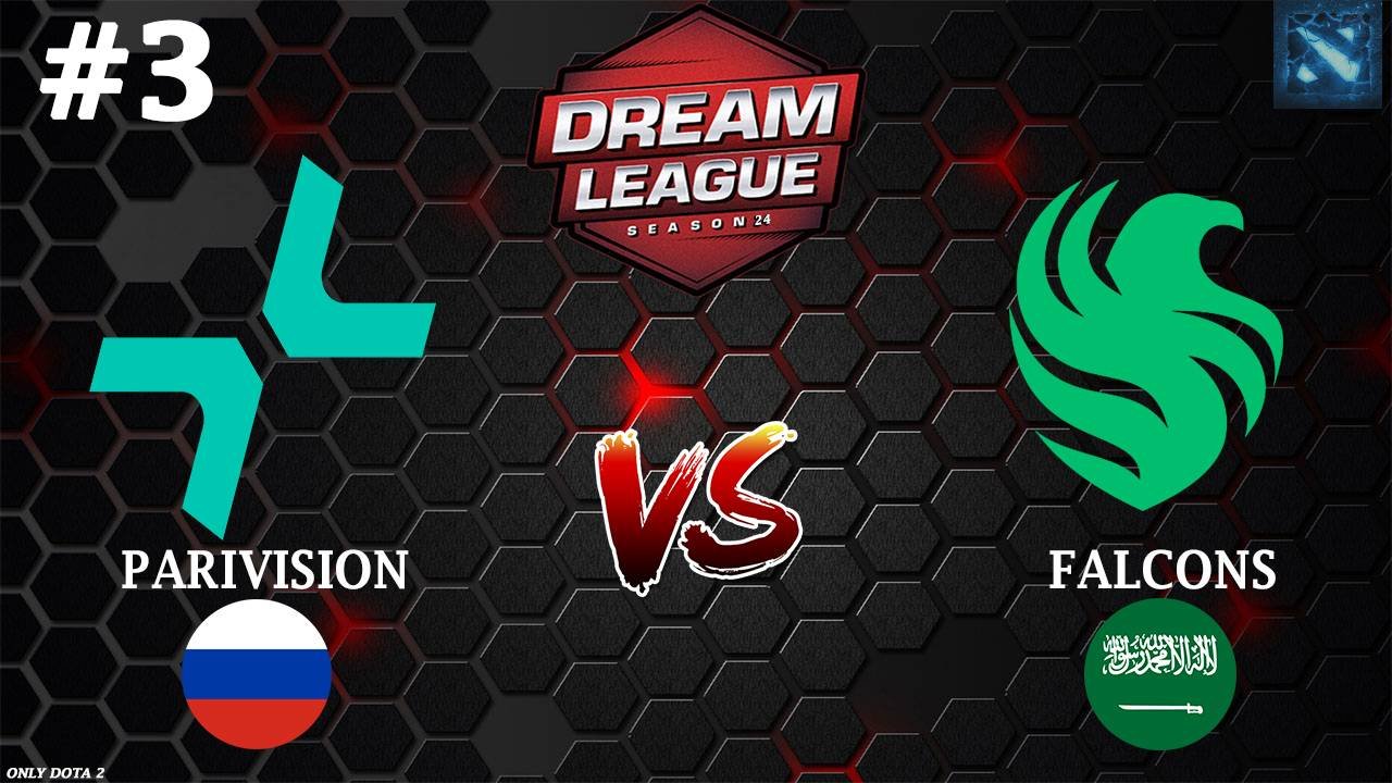 PARIVISION Vs Falcons #3 (BO3) DreamLeague S24