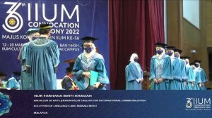 36TH IIUM CONVOCATION CEREMONY - SESSION 14