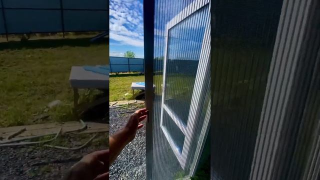 Как защитить свой дом от насекомых? Сетка Гормошка плиссе, классная штука
