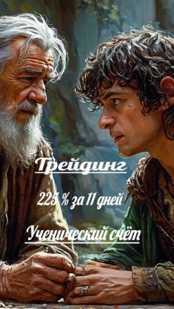 Трейдинг. 225 % за 11 дней.