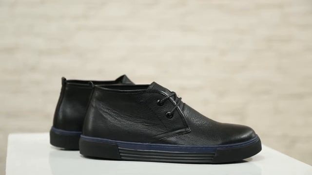 БОТИНКИ ПОВСЕДНЕВНЫЕ ЗИМНИЕ 012056, ЦВЕТ ЧЕРНЫЙ смотреть онлайн