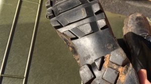 Vietnam Boots - 9XW, June 1970, Panama Tread, Rear Seam