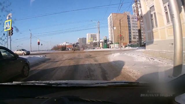 На красный