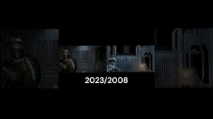 Dead space 2023 vs 2008 using a 6600XT and an i7 4770k.