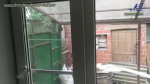Установка окон в старую деревянную лутку с отделкой откосов и установка рольставень .