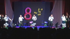 Открытие концерта 8 марта 2016